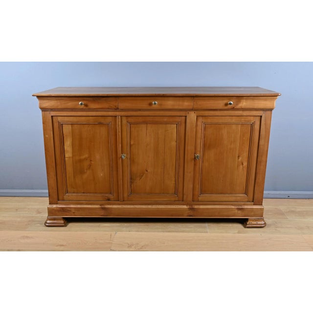 Louis-Philippe Style Sideboard in Cherrywood, 1800s For Sale - Image 15 of 18