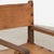 Pair of Mid-Century Spanish Brutalist Cognac Leather Arm Chairs For Sale - Image 4 of 17