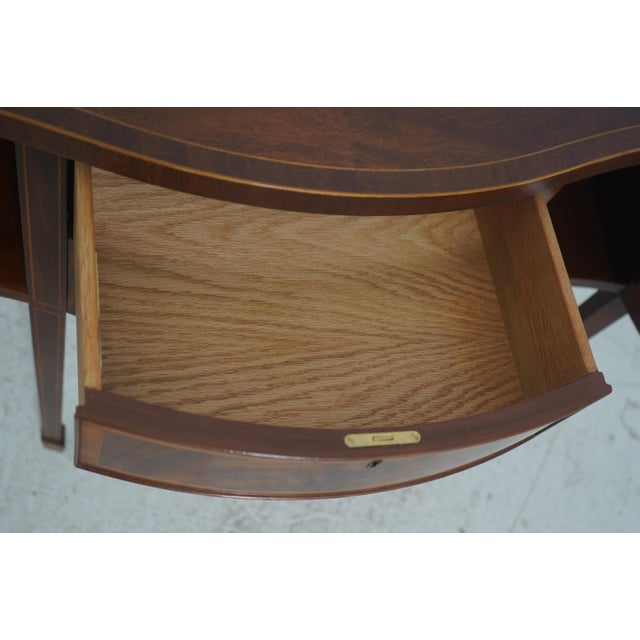 Baker Furniture Company Baker Historic Charleston Small Mahogany Huntboard Server For Sale - Image 4 of 18