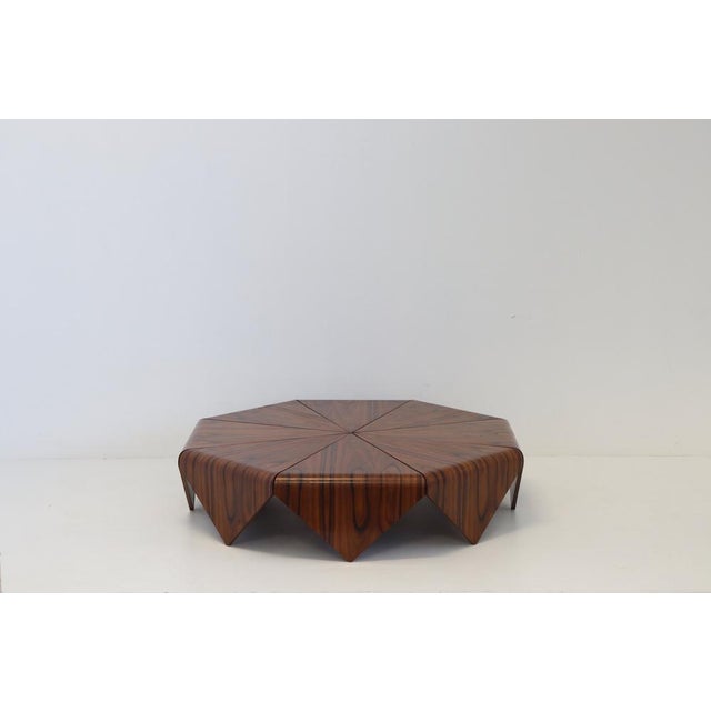 1950s Vintage Brazilian Pétala Table by Jorge Zalszupin, 1954 For Sale - Image 5 of 18