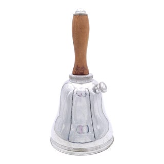 Vintage Bell-Shaped Chrome Martini Shaker, Circa 1960 For Sale