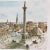 American 1978 After Bernard Smith "Nelsons Column in Trafalgar Square", Neoclassical Vintage Print For Sale - Image 3 of 6