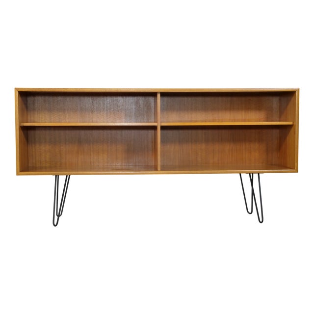 Teak Hairpin Shelf Sideboard by WK Möbel, 1960s For Sale