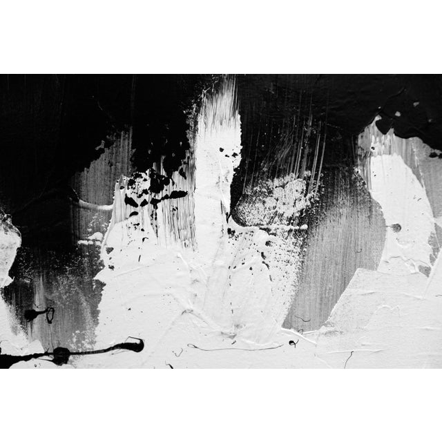 "Amore 1 & 2 (Diptych)" Contemporary Abstract Mixed-Media Paintings by Jakki Jandrell - Set of 2 For Sale - Image 4 of 8