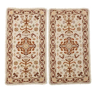 Portuguese Arraiolos Wool Rugs, Set of 2 For Sale