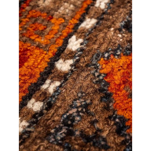 Antique Shiraz Runner Rug For Sale - Image 10 of 11