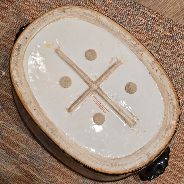 Ceramic Chinese Porcelain Foot Bath Planter With Chinoiserie Design For Sale - Image 7 of 7