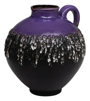 20th Century German Fat Lava Ceramic Jug