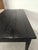 Wood Farmhouse Table in Blackened Wood For Sale - Image 7 of 18