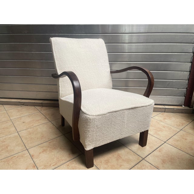 Exceptionally stylish Art Deco armchair. The piece has been restored and has not been used since its restoration – it is...