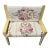 Vintage Child’s Bench Upholstered in 40’s Vintage Fabric For Sale