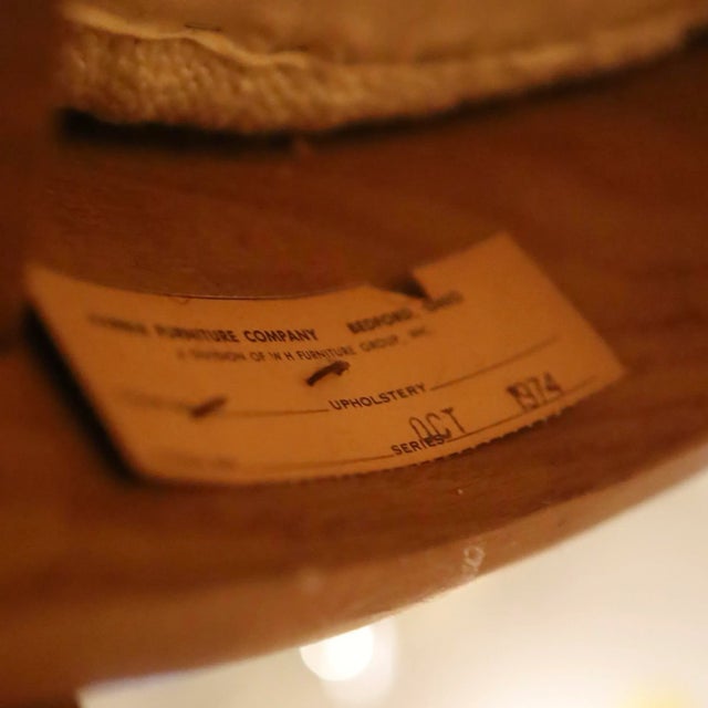 Jens Risom Loveseats, a Pair For Sale - Image 11 of 11