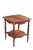Victorian Antique Victorian Mahogany 2 Tier Serpentine Barley Twist Parlor Table For Sale - Image 3 of 13