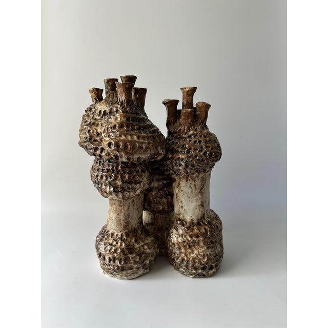 2000 - 2009 Brutalist Abstract Ceramic Sculpture For Sale - Image 5 of 10