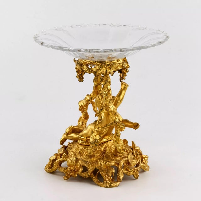 19th Century Gilded Bronze Decorative Fruit Vase For Sale - Image 4 of 9