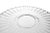 Mid 20th Century Vintage Fluted Round Vintage Crystal Serving Platter For Sale - Image 5 of 7