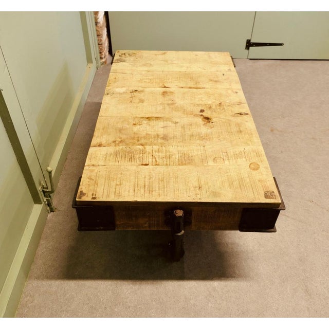 Industrial Coffee Table, 1970 For Sale - Image 4 of 8