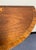 Brown Baker Furniture Hepplewhite Style Inlaid DemiLune Console Table For Sale - Image 8 of 11