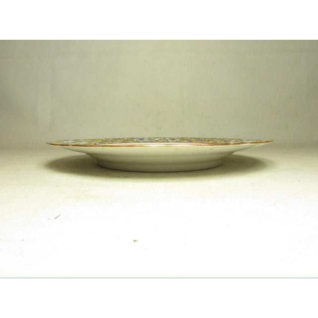 Yellow Chinese Thousand Butterfly Porcelain Plate For Sale - Image 8 of 10