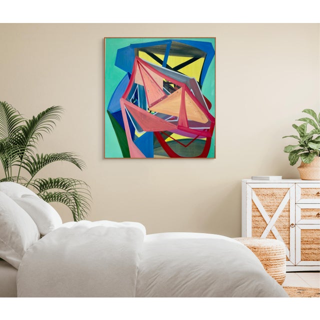 Unframed (sides painted white). Ashlynn Browning’s abstract works are a powerful exploration of psychological narrative...