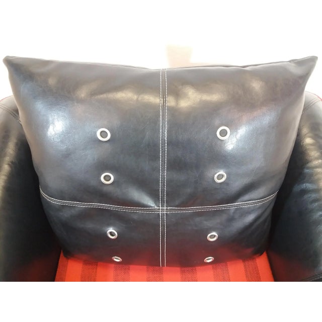 Large Leather Armchair, 1960s For Sale - Image 16 of 18