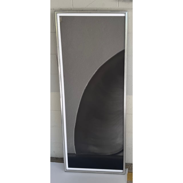 Soicher Marin Nautilus Set of 3. Black and White Coral, silverleaf frame. Original Retail $3800. Showroom floor sample....