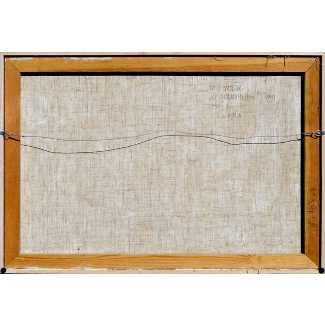 At the Bend - Abstracted Eastern European Landscape by Yuri Gusev For Sale In Monterey, CA - Image 6 of 6