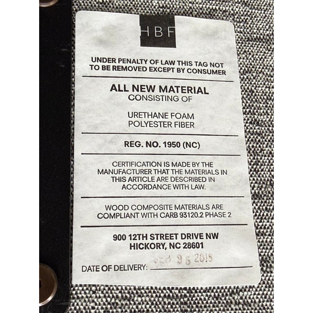 Michael Vanderbyl for HBF Conexus Lounge Chairs, Pair For Sale - Image 11 of 12