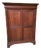 Antique Louis Philippe Wardrobe in Oak, 1880 For Sale