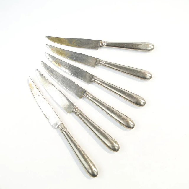 Art Deco Knives, Germany, 1930s, Set of 6 For Sale - Image 11 of 11