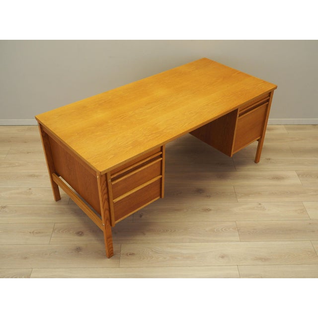 Norwegian Ash Desk, 1970s For Sale - Image 9 of 18