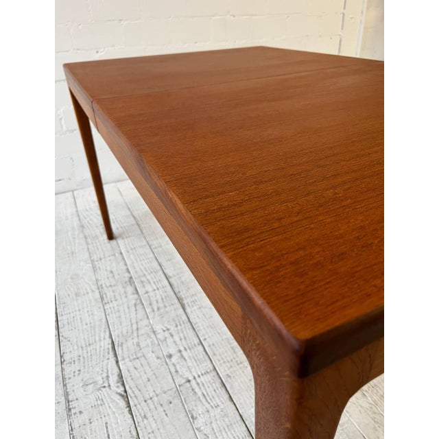 Retractable Dining Table in Teak by Hartmut Lohmeyer for Wilkhahn For Sale - Image 10 of 12