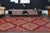Art Deco 1970s Turkish Hand-Knotted Wool Cotton Red Area Rug For Sale - Image 3 of 12