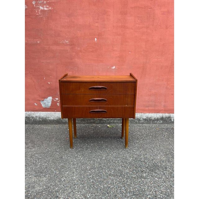 Vintage Danish Teak Chest of Drawers, 1960s For Sale - Image 14 of 14