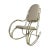 Rocking Chair in Brass and Imitation Leather, 1950s For Sale - Image 13 of 13
