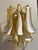 Murano Glass Wall Sconces in Amber Tone, Set of 3 For Sale - Image 6 of 12