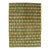 Galerie Shabab Collection Mid-20th Century Handmade Turkish Art Deco Room Size Carpet in Green and Gold For Sale