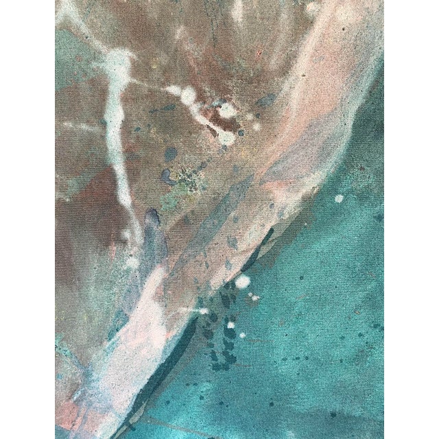 Abstract Painting by Larry G Hurst Third Triangle 1975 Large Scale, Framed For Sale In Los Angeles - Image 6 of 8