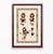 Atelier Aria Lumae Hopi Kachina Ritual Figures Companion Three Piece Gallery Board Set 18" X 27" For Sale - Image 13 of 18