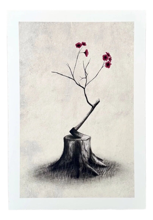 Andrew Scott, Resiliency, 2024, Paper