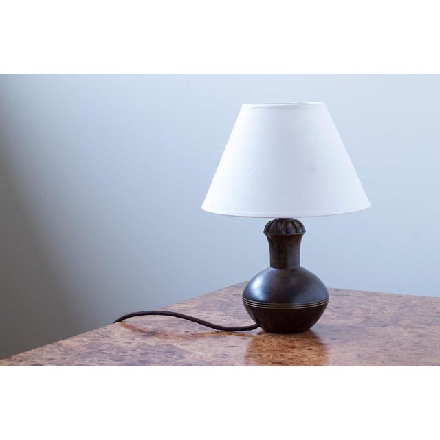 Bronze Table Lamp, 1930s For Sale - Image 11 of 11