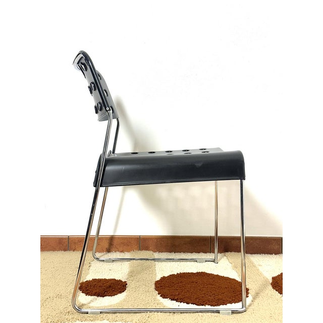 Black Sedia Omkstak Chair by Rodney Kinsman for Bieffeplast, 1972 For Sale - Image 8 of 13