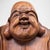 1920s Japanese Wooden Temple Statue of Hotei with Child, 1920s For Sale - Image 5 of 14