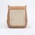 Vintage Ligne Roset Togo Chair and Ottoman in Burnt Orange Leather - Restored For Sale - Image 9 of 18