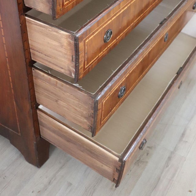 Antique 18th Century Walnut Chest of Drawers For Sale - Image 13 of 14