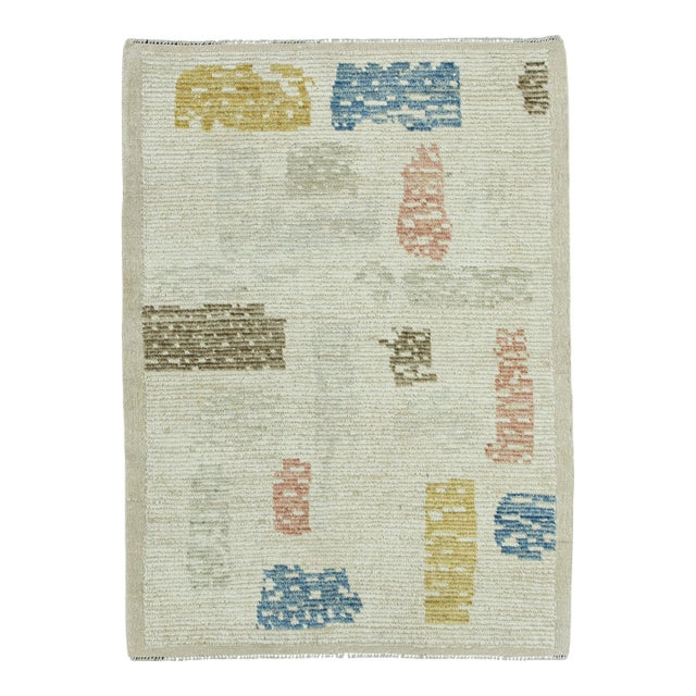 Turkish Tulu Handmade Rug 3'8" x 5'0" #20509 For Sale