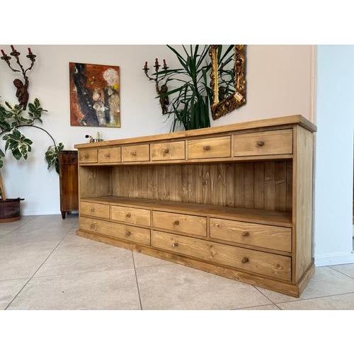 Rustic Chest of Drawers in Solid Wood For Sale - Image 13 of 13