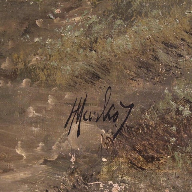 Marko, Forest Landscape, 1880, Oil on Canvas For Sale - Image 7 of 16