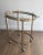 Neoclassical Style Oval Bar Cart with Removable Trays, French, circa 1940 For Sale - Image 6 of 7