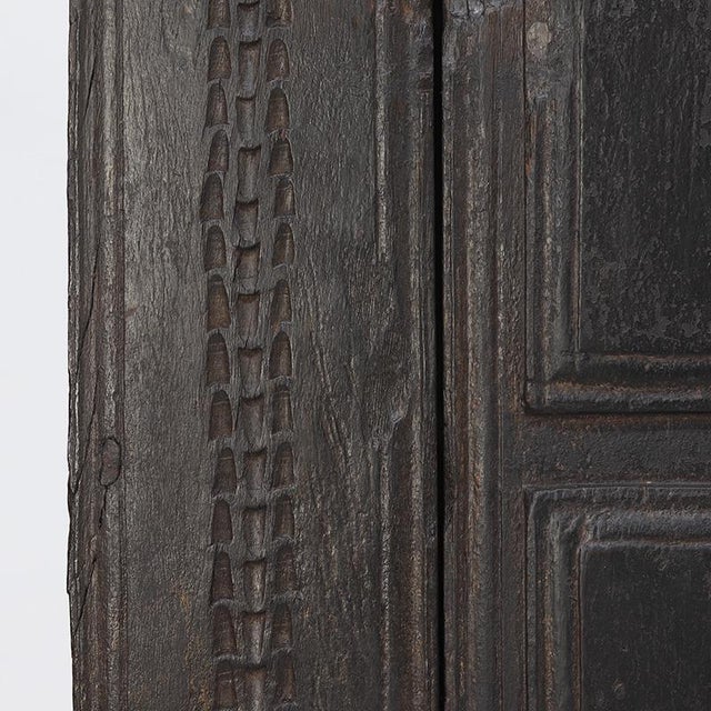 Antique Rustic Farmhouse Spanish Oak Cabinet, 1600s For Sale - Image 12 of 18